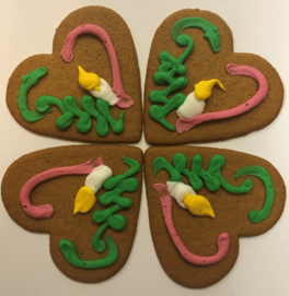 5997 Pikerad pepparkaka Advent 5997 Pikerad pepparkaka Advent