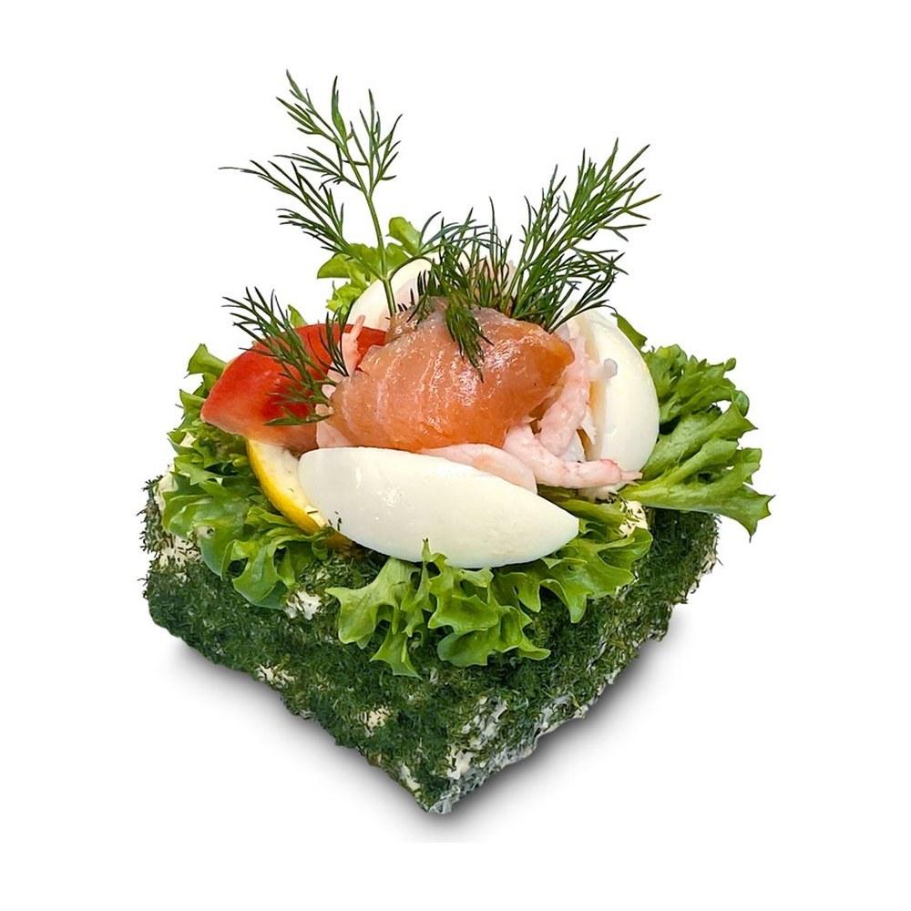 Smörgåstårta Laxbakelse